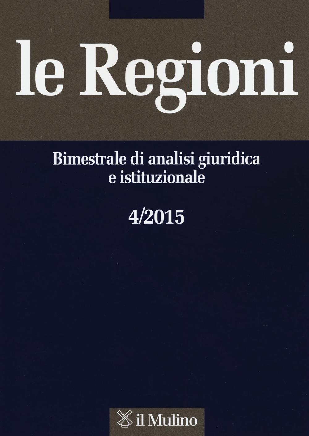 Le regioni. Vol. 4
