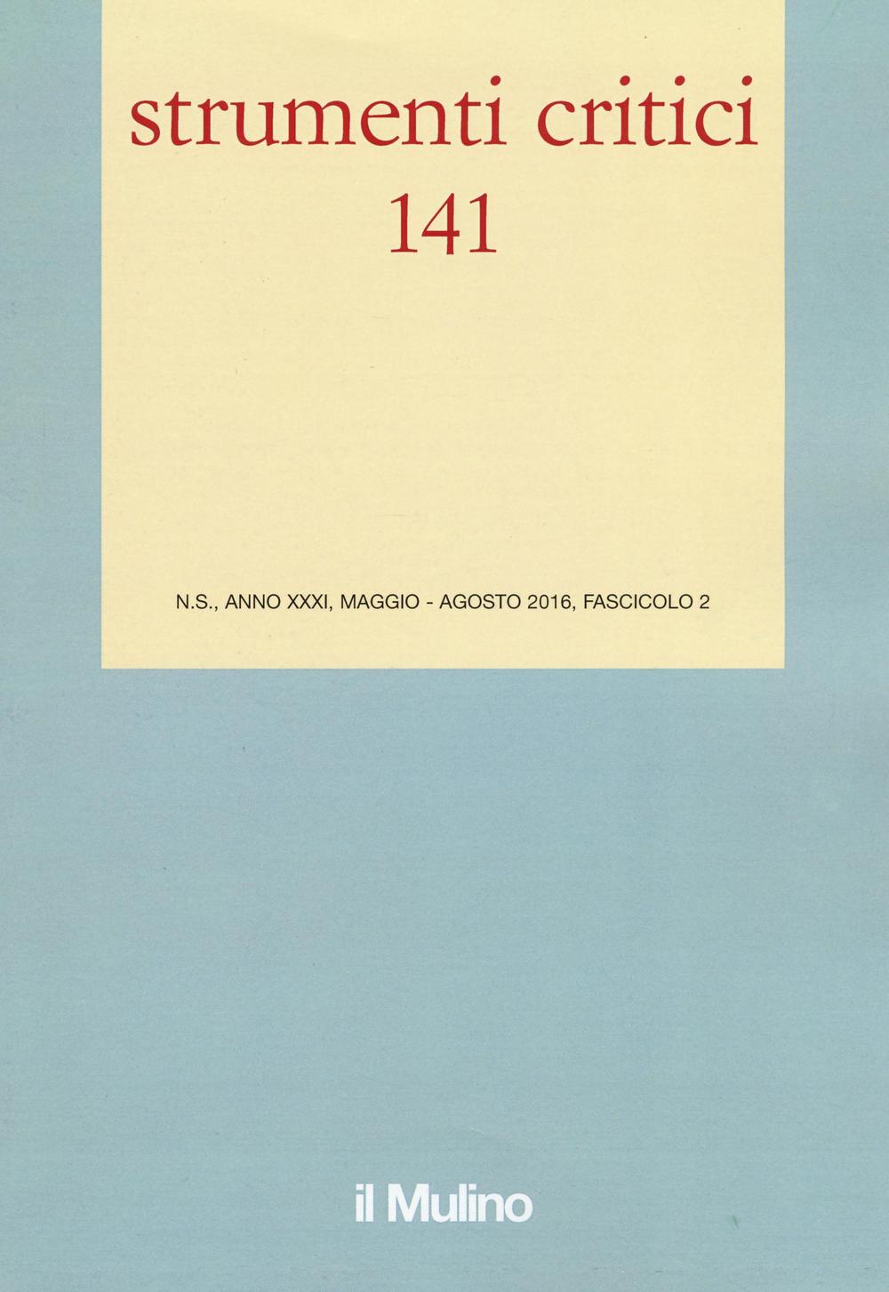 Strumenti critici. Vol. 2