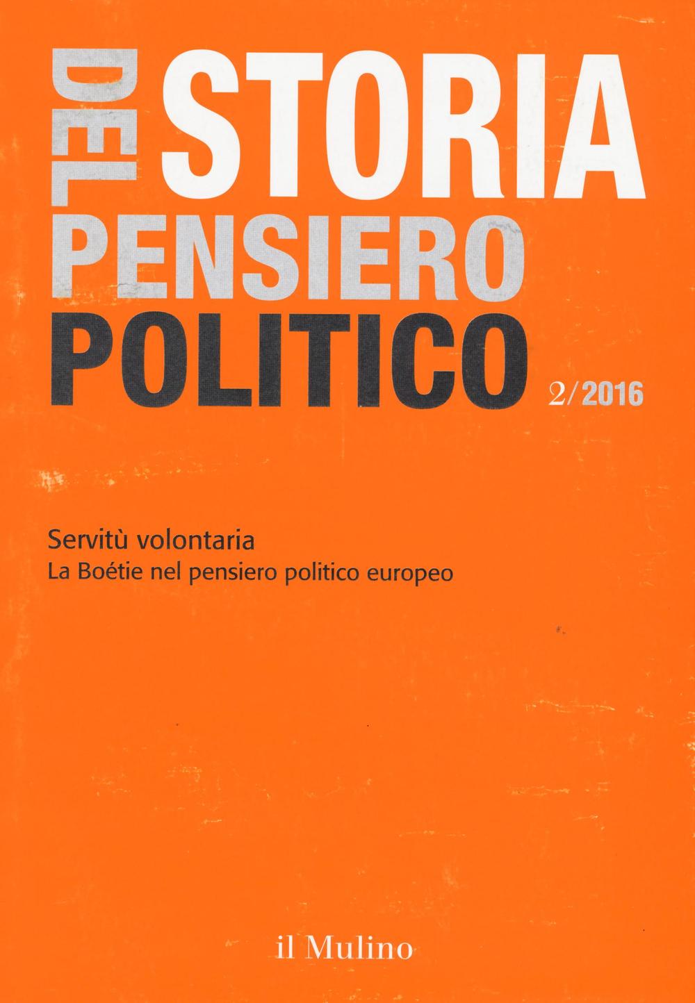 Storia del pensiero politico. Vol. 2