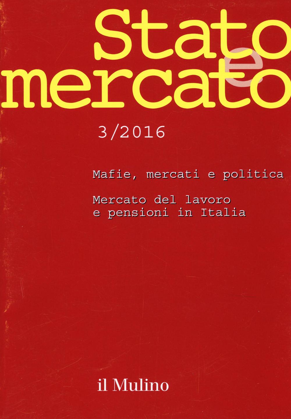 Stato e mercato. Vol. 3