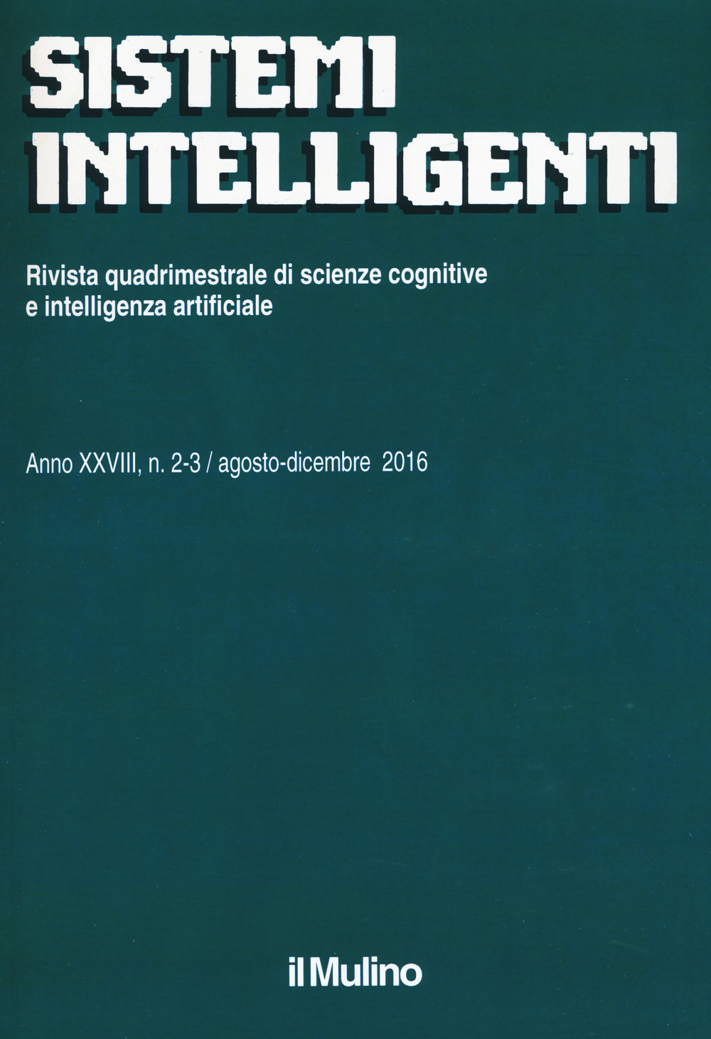 Sistemi intelligenti. Vol. 2-3
