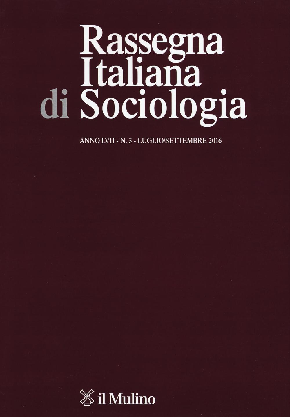 Rassegna italiana di sociologia. Vol. 3