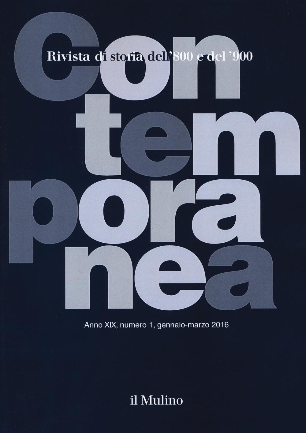 Contemporanea. Vol. 1