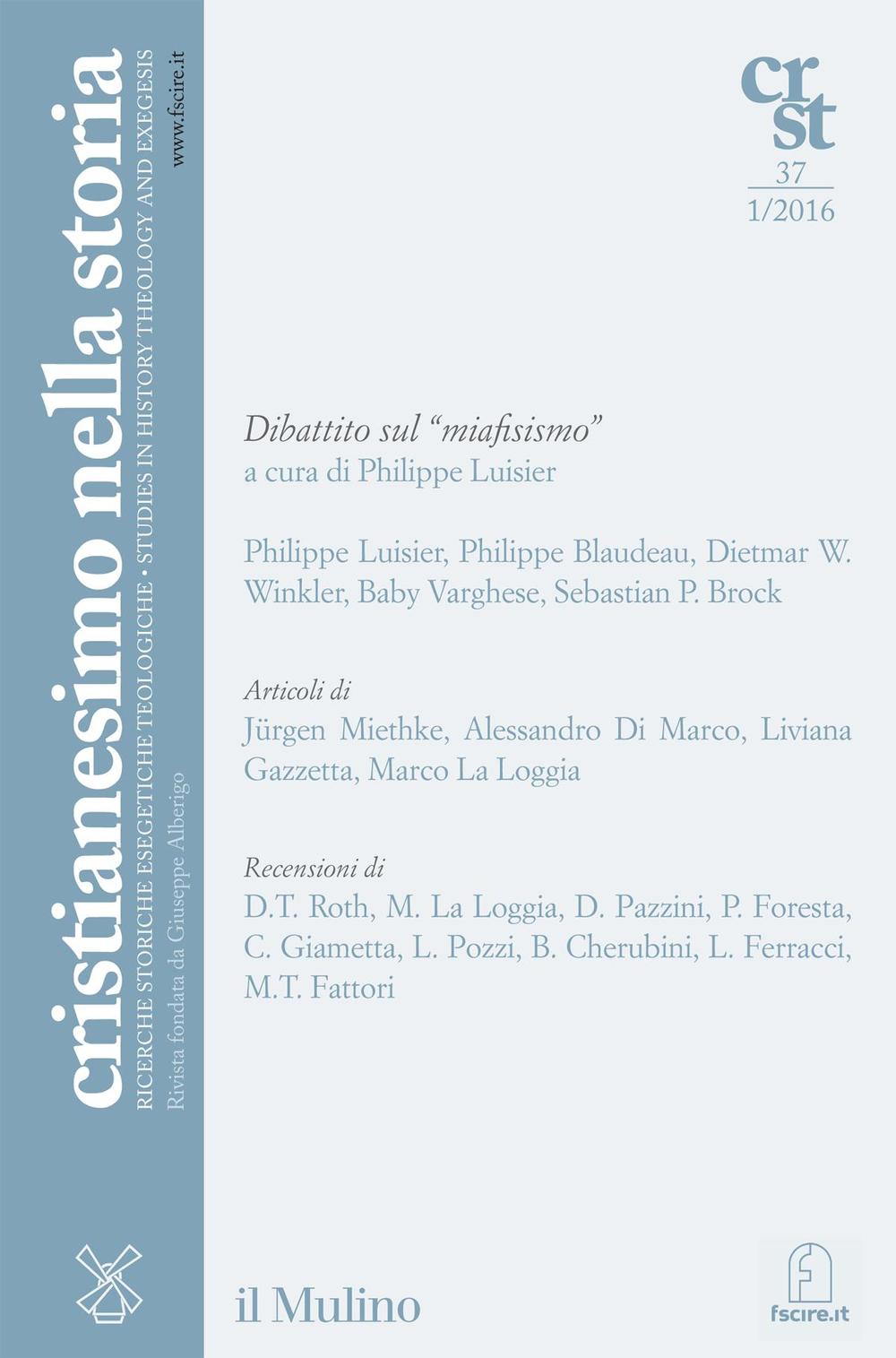 Cristianesimo nella storia. Vol. 1