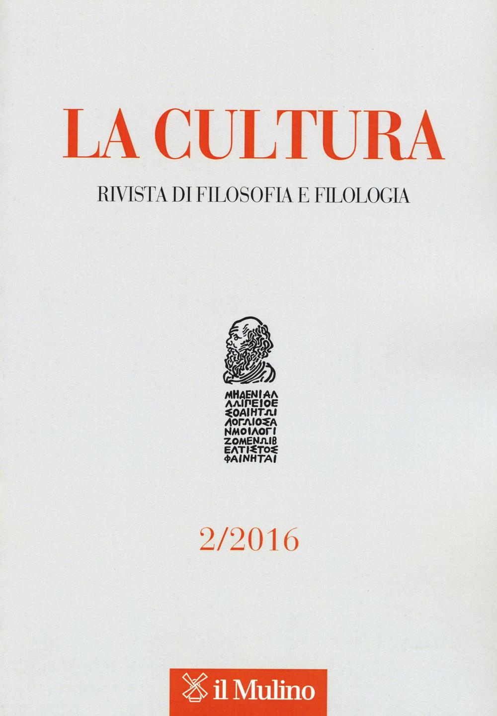 La cultura. Rivista di filosofia, letteratura e storia. Vol. 2