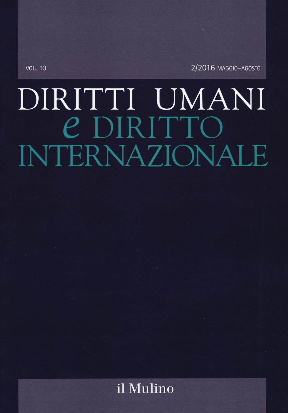 Diritti umani e diritto internazionale. Vol. 2