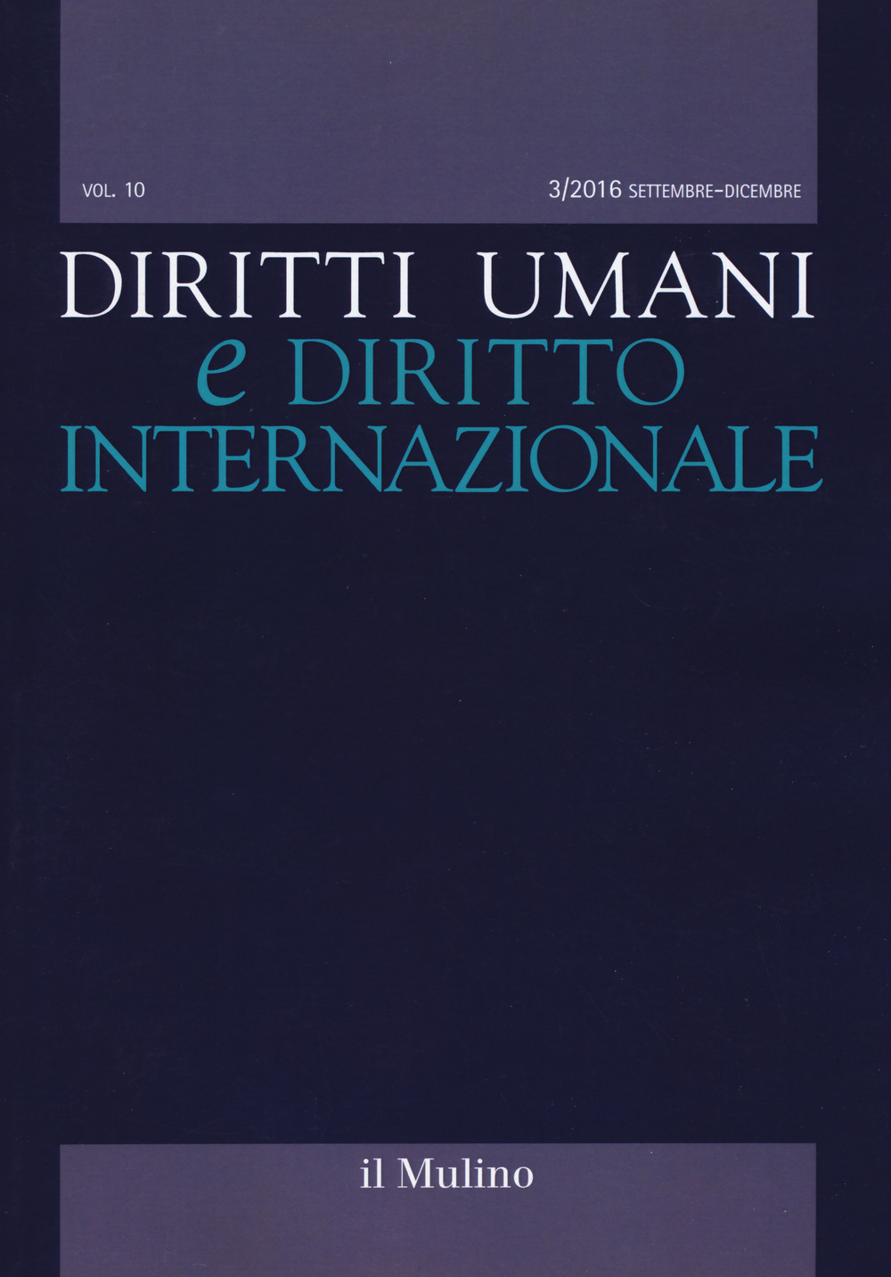 Diritti umani e diritto internazionale. Vol. 3