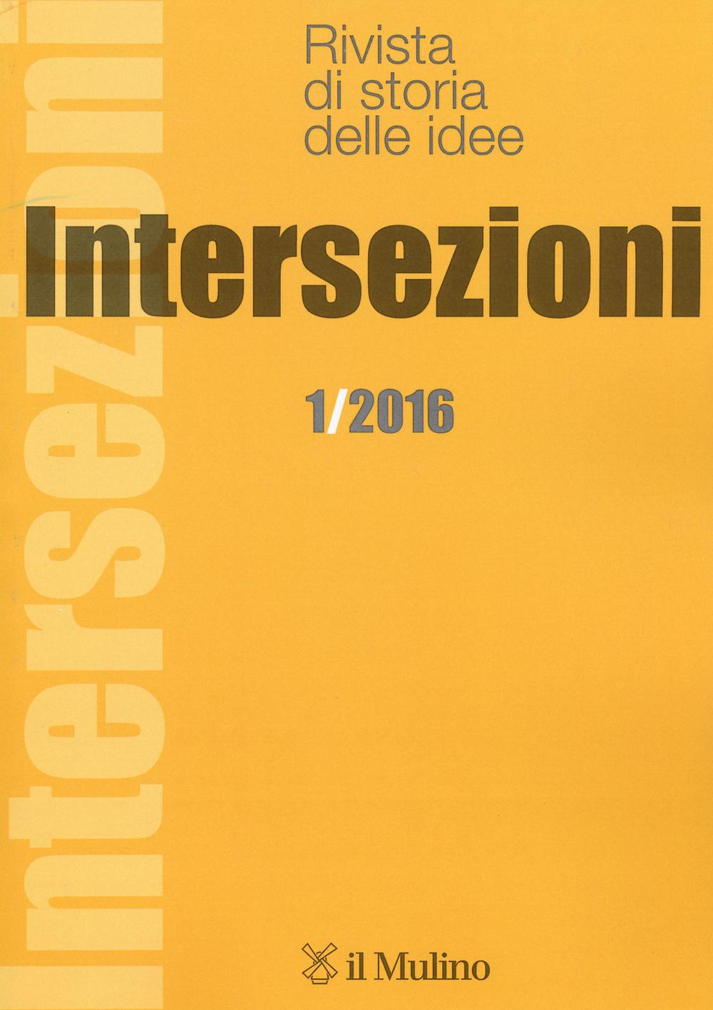Intersezioni. Vol. 1