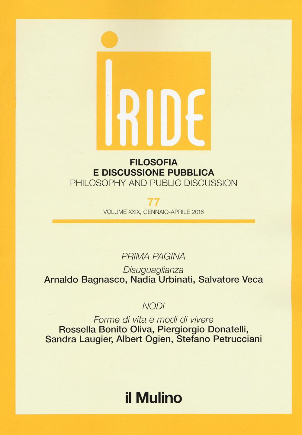 Iride. Vol. 1