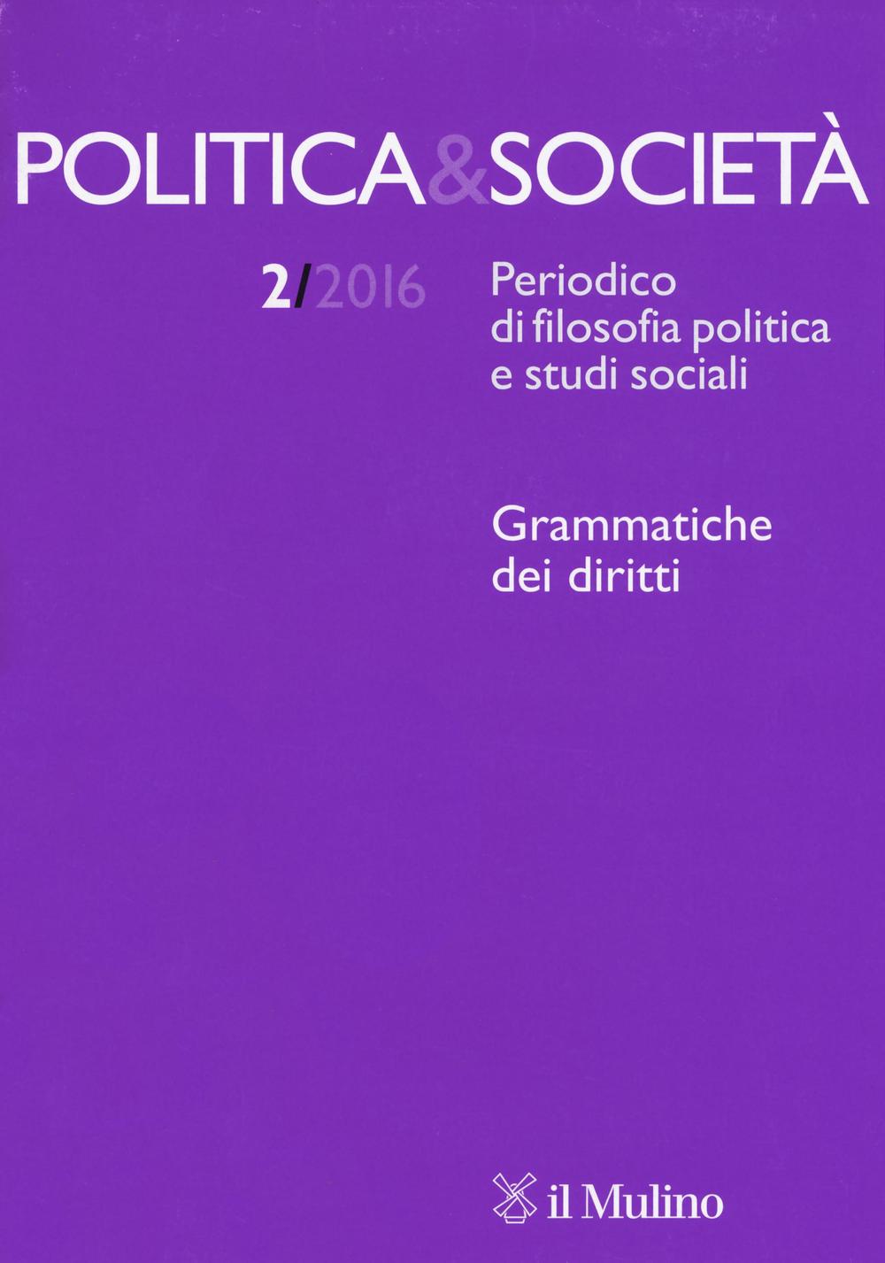 Politica e società. Vol. 2