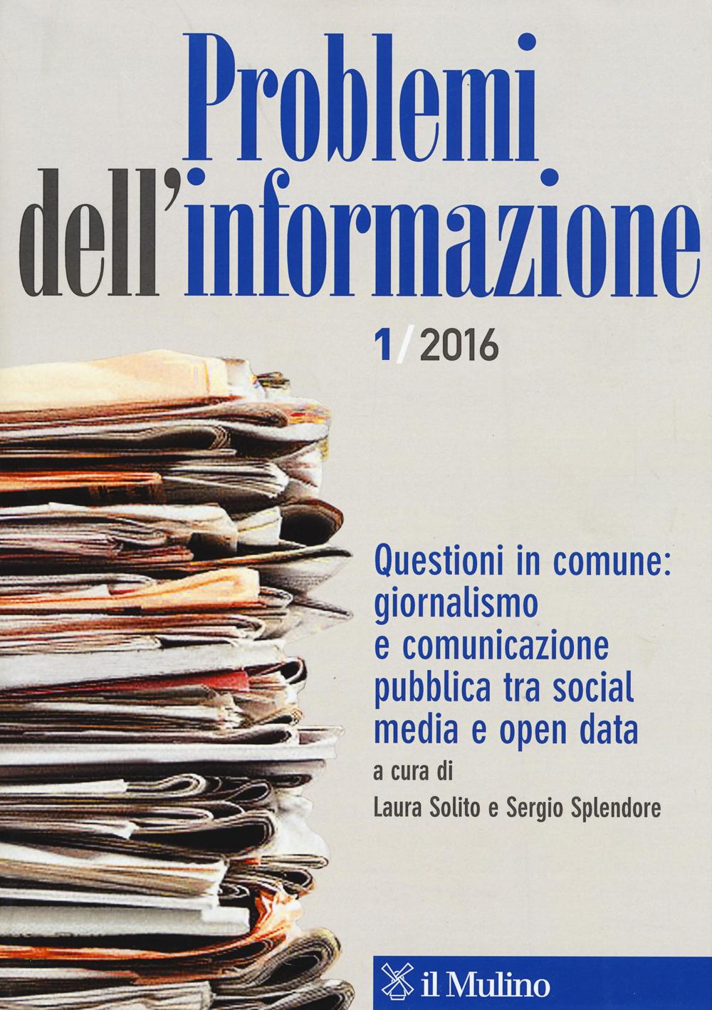 Problemi dell'informazione. Vol. 1