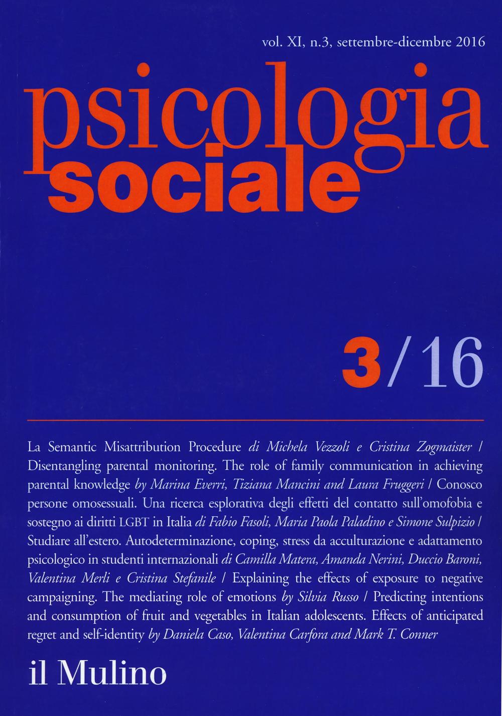 Psicologia sociale. Vol. 3