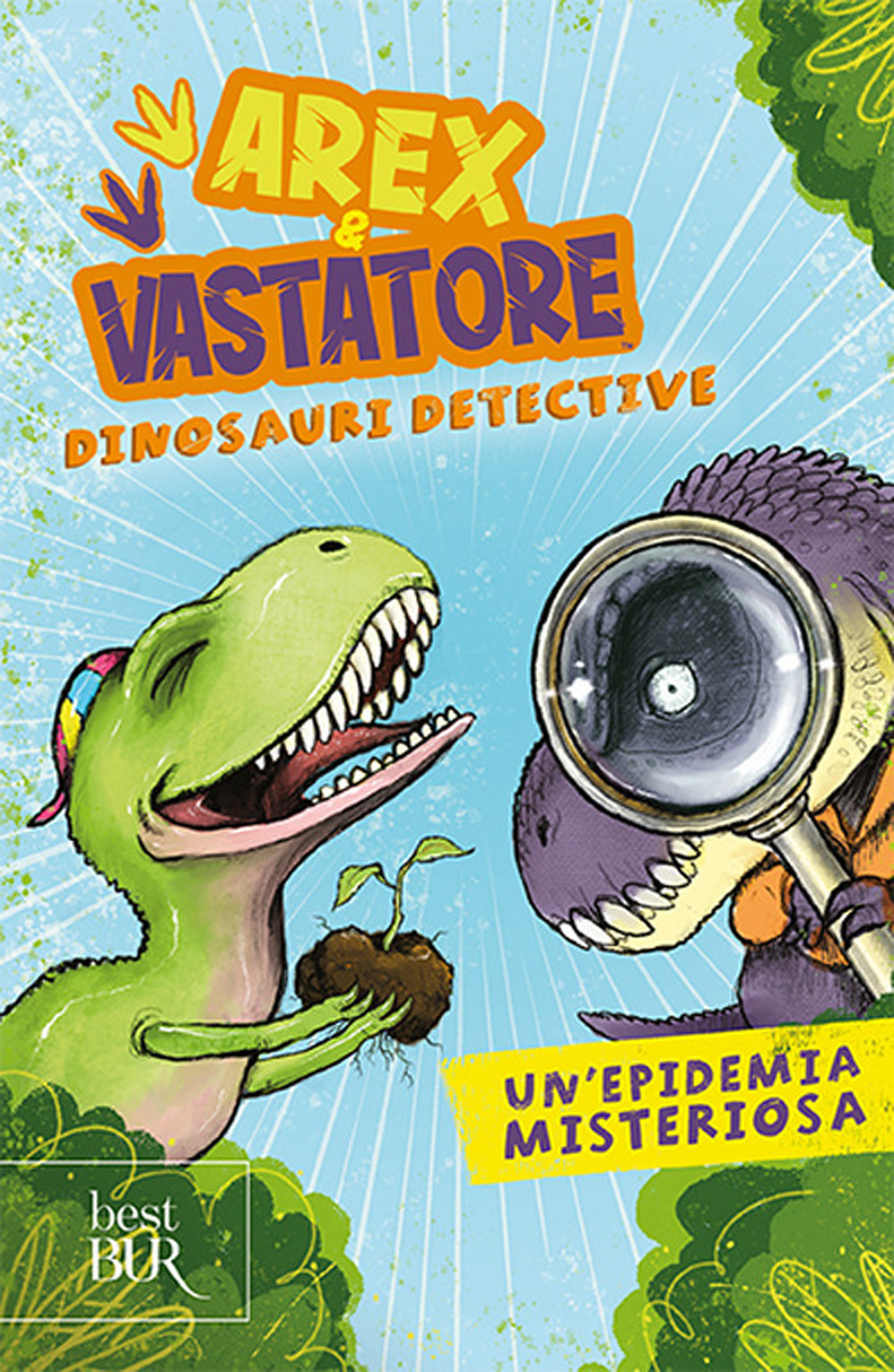 Un'epidemia misteriosa. Arex & Vastatore, dinosauri detective