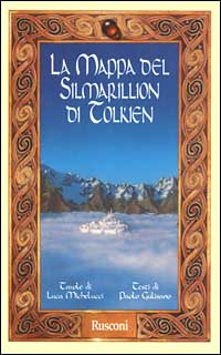 La mappa del Silmarillion di Tolkien