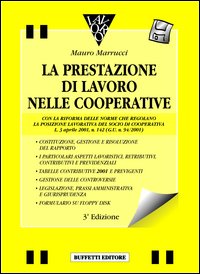 La prestazione di lavoro nelle cooperative