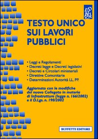 Testo Unico sui lavori pubblici