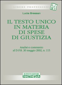 Testo unico spese giustizia