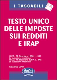 Testo Unico imposte sui redditi e Irap