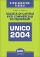 Unico 2004. Società di capitali enti commerciali ed equiparati