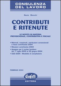 Contributi e ritenute