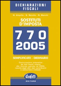 Sostituti d'imposta. Modello 770-2005
