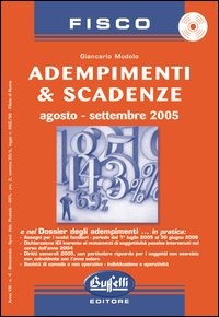 Adempimenti & scadenze. Agosto-settembre 2005