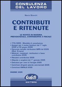Contributi e ritenute
