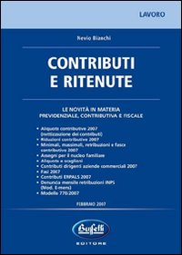 Contributi e ritenute