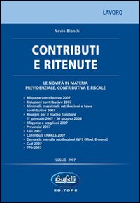 Contributi e ritenute