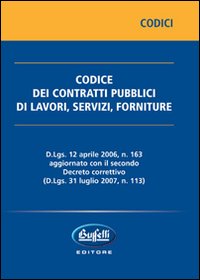 Codice dei contratti pubblici di lavori, servizi, forniture