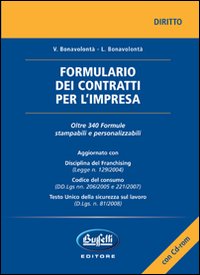 Formulario dei contratti per l'impresa