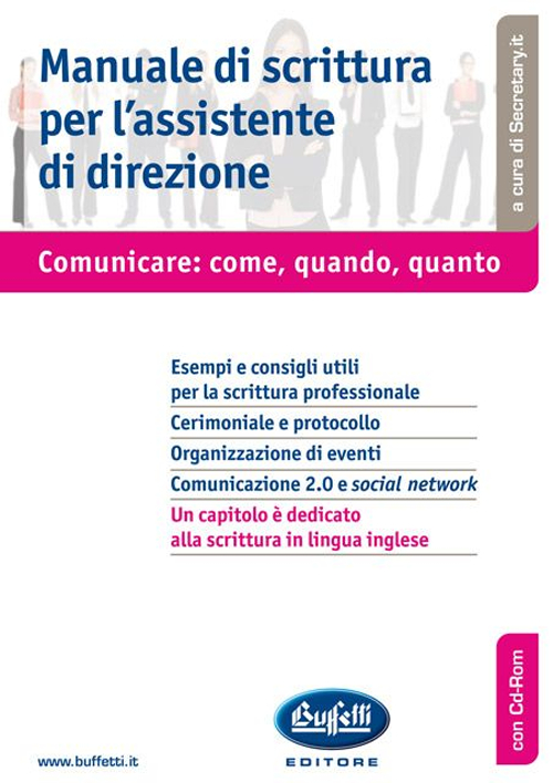 Manuale di scrittura per l'assistente di direzione