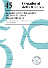 La certificazione linguistica di latino in Veneto. PROBAT 2016-2018