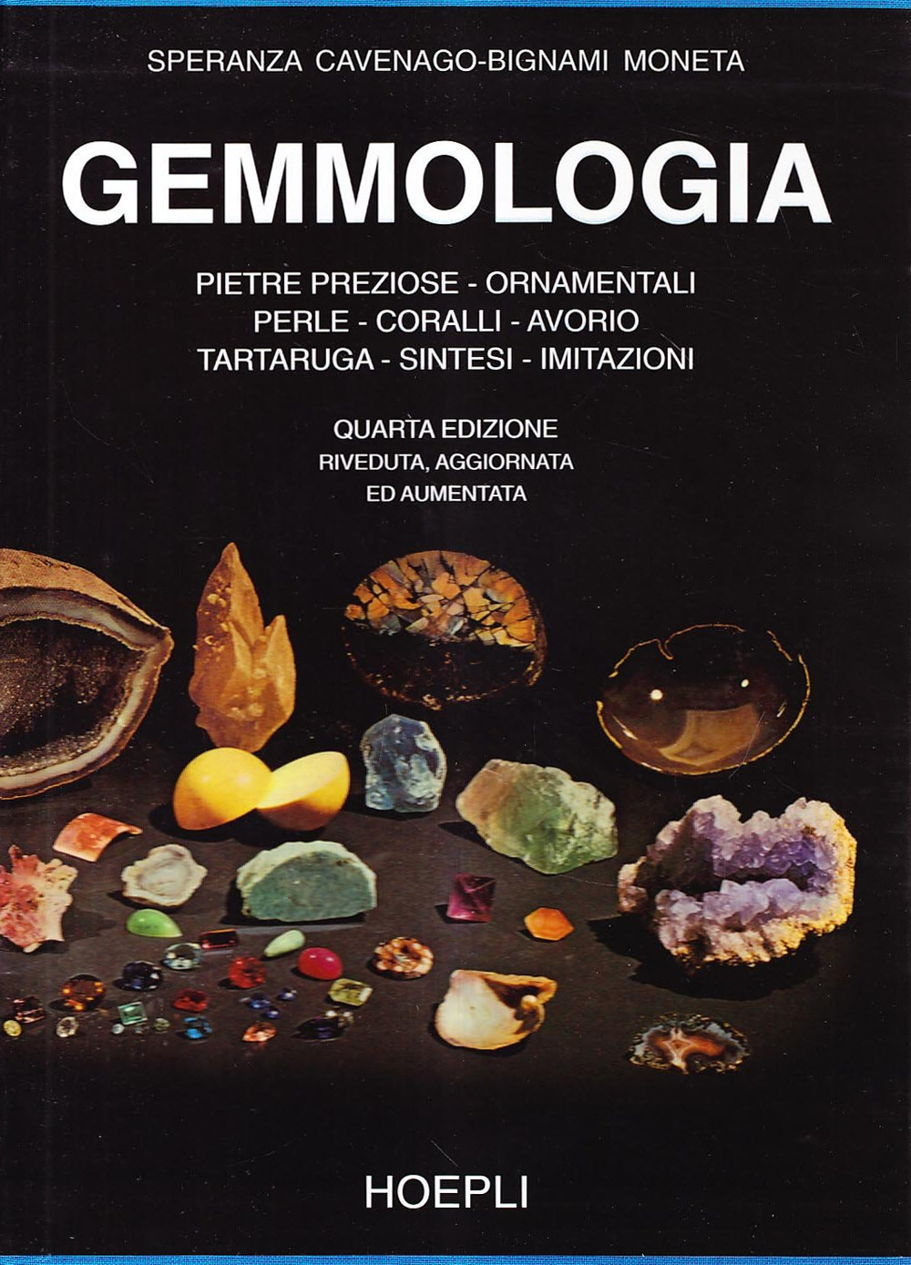 Gemmologia. Pietre preziose ed ornamenti naturali, trasparenti, semitrasparenti ed opache, perle, cammei di conchiglia, opercula, ammoniti e conchiglie varie...