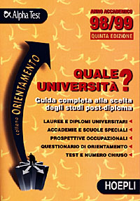 Quale università? '98-'99