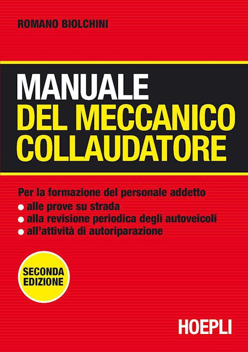 Manuale del meccanico collaudatore