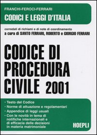 Codice di procedura civile 2001
