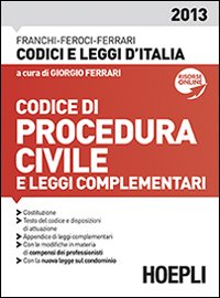 Codice di procedura civile e leggi complementari. Ediz. minore