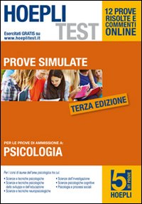 Hoepli test. Prove simulate. Psicologia. Vol. 5