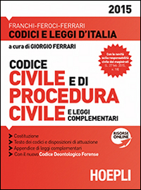 Codice civile e di procedura civile 2015