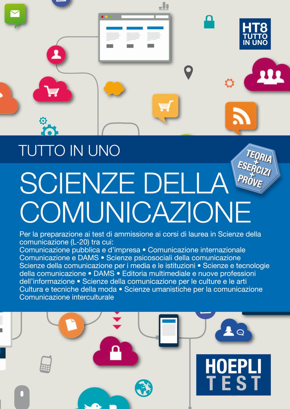 Hoepli Test. Tutto in uno. Scienze della comunicazione. Vol. 8