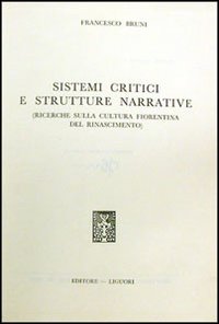 Sistemi critici e strutture narrative