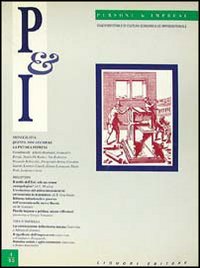 Persone & imprese. Quadrimestrale di cultura economica ed imprenditoriale. Vol. 1