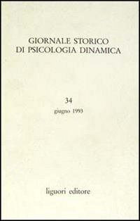 Giornale storico di psicologia dinamica. Vol. 34