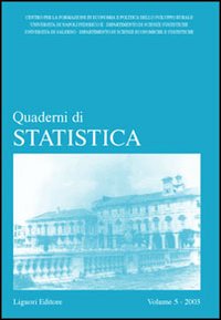 Quaderni di statistica. Vol. 5