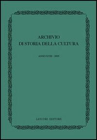 Archivio di storia della cultura (2005)