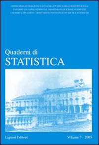 Quaderni di statistica. Vol. 7