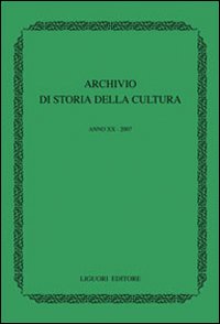 Archivio di storia della cultura (2007)