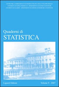 Quaderni di statistica. Vol. 9