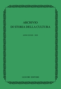 Archivio di storia della cultura. Vol. 33